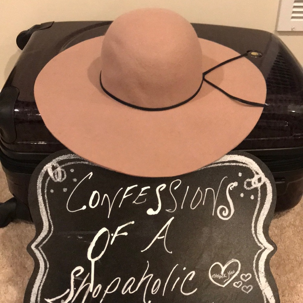 Never worn blush pink hat!